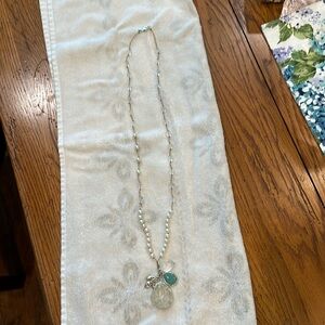 Silpada silver necklace measures 15 1/2 inches long brand new without tags